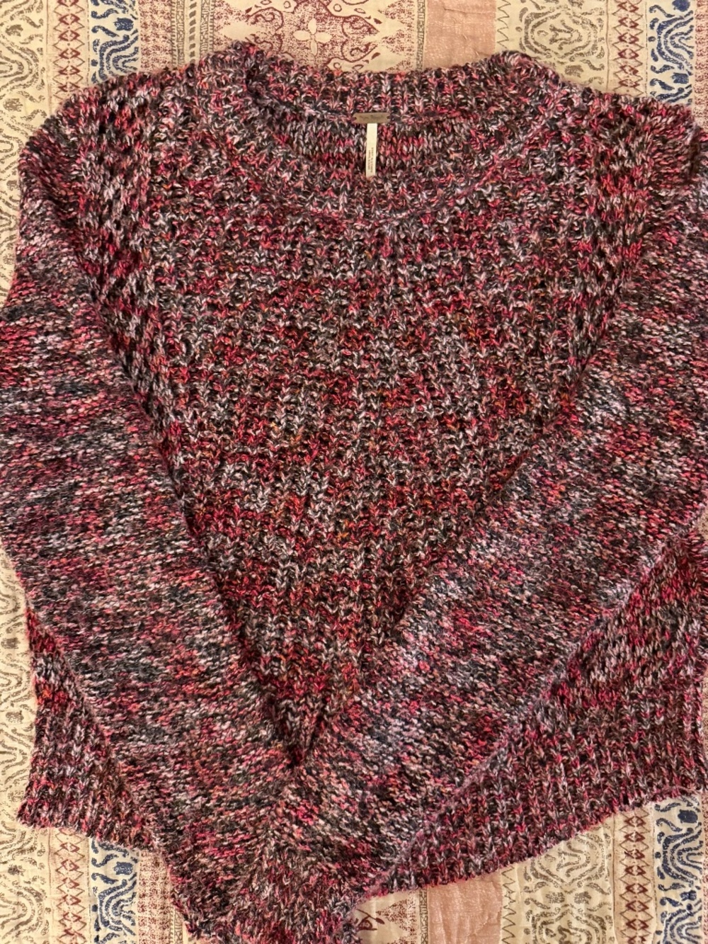 Free People sweater red/pink